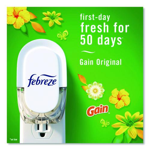 Image of FebrezeÂ® PLUG Air Freshener Refills, Gain Scent, 2.63 oz, 3/Pack, 6 Packs/Carton