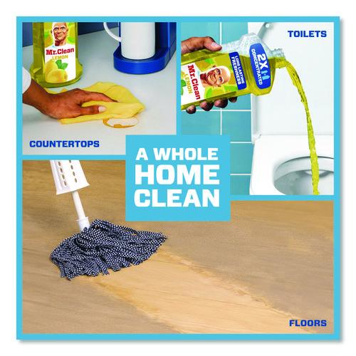 Image of Mr. Clean® 80375756 Multi-Surface Antibacterial Cleaner, Lemon Scent, 23 oz Bottle, 6/Carton