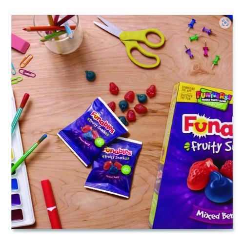 Image of Ferrara® FER05475 Funables Fruity Snacks, Mixed Berry, 2.5 oz Bag, 48/Carton