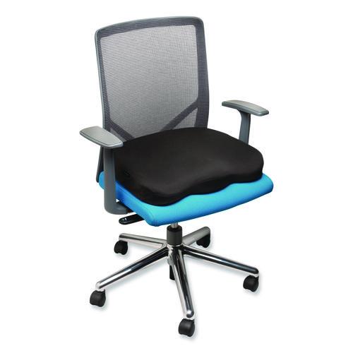 Image of Kensington® K55805WW Memory Foam Seat Rest, 17.4  x 15.4  x 2.9, Black
