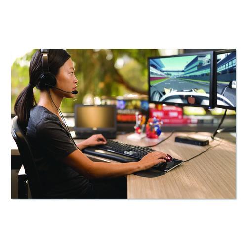 Image of Kensington® K97603WW Hi-Fi Headphones with Microphone, Black