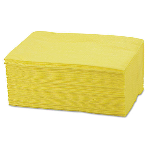 Image of Chix® 0214 Masslinn Dust Cloths, 1-Ply, 24 x 40, Unscented, Yellow, 25/Bag, 10 Bags/Carton