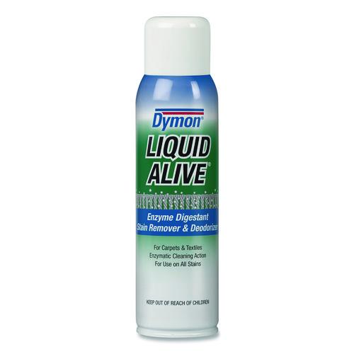 Image of Dymon® 33420 Liquid Alive Carpet Cleaner/deodorizer, 20 Oz Aerosol Spray, 12/carton