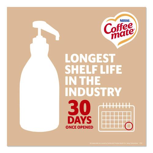 Image of Coffee mate® 12039938 Liquid Coffee Creamer, Sweetened Original, 1.5 L Pump Bottle