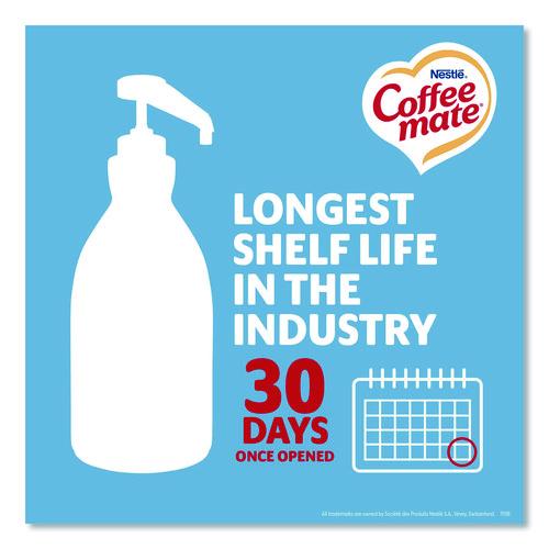 Image of Coffee mate® 12039864 Liquid Coffee Creamer, French Vanilla, 1.5 L Pump Bottle