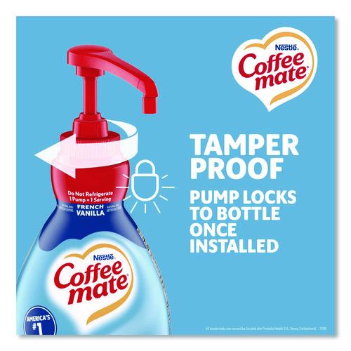 Image of Coffee mate® 12039864 Liquid Coffee Creamer, French Vanilla, 1.5 L Pump Bottle