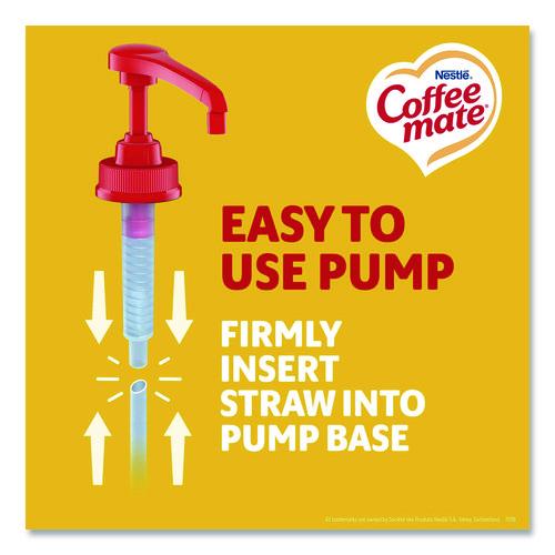 Image of Coffee mate® 12039865 Liquid Coffee Creamer, Hazelnut, 1.5 L Pump Bottle, 2/Carton