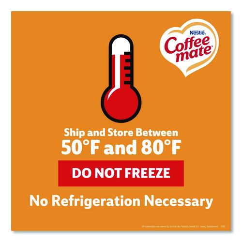 Image of Coffee mate® 12536266 Liquid Creamer Pump Bottle, Caramel, 50.7 oz Pump Bottle
