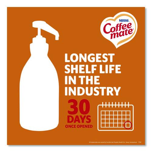Image of Coffee mate® 12323367 Liquid Creamer Pump Bottle, Salted Caramel Chocolate, 1.5 L Pump Bottle