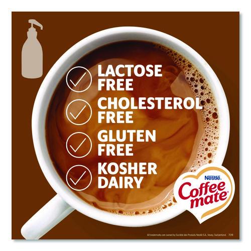 Image of Coffee mate® NES97955 Liquid Coffee Creamer, Snickers, 1.5 L Pump Bottle