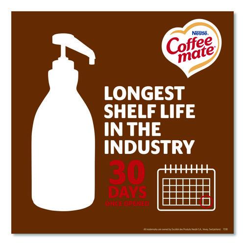 Image of Coffee mate® NES97955 Liquid Coffee Creamer, Snickers, 1.5 L Pump Bottle