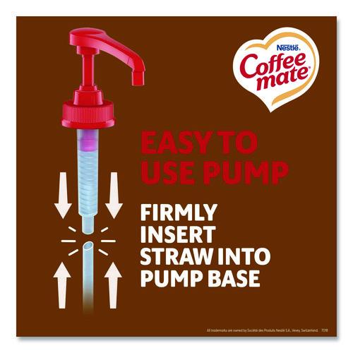 Image of Coffee mate® NES97955 Liquid Coffee Creamer, Snickers, 1.5 L Pump Bottle