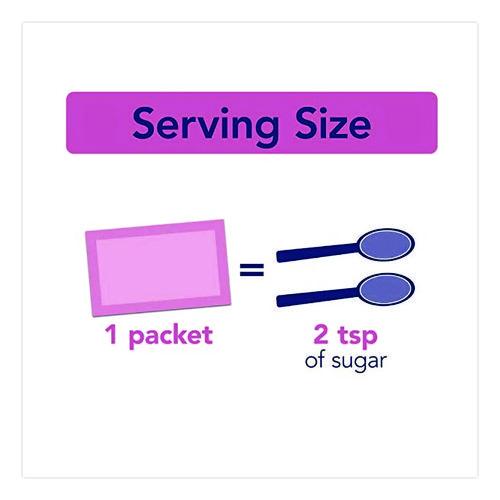 Image of N'Joy 83034 Pink Saccharin Artificial Sweetener, 0.04 oz Packet, 400/Box