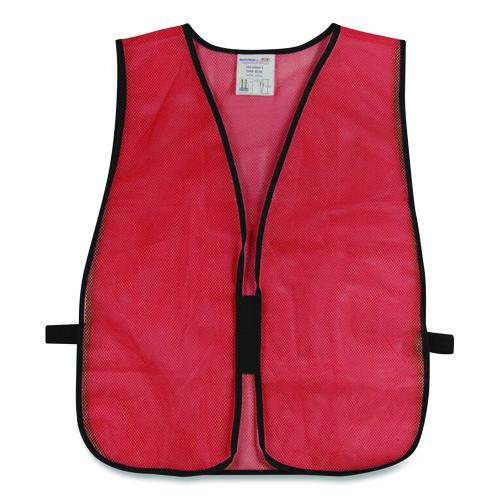 Image of PIP Hook and Loop Safety Vest, One Size Fits Most, Hi-Viz Orange