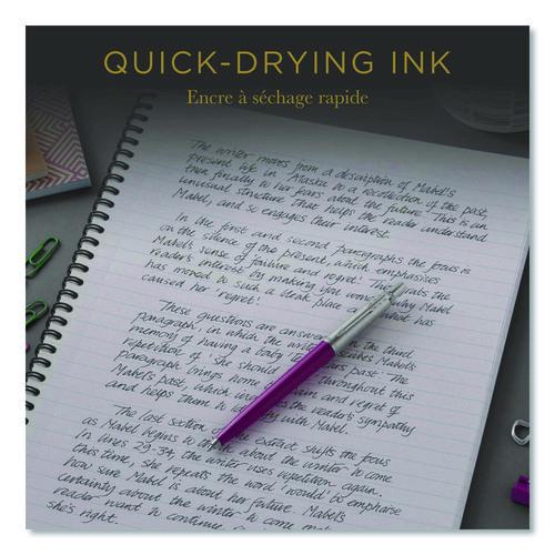 Image of Parker® 1950364 Refill For Parker Retractable Gel Ink Roller Ball Pens, Medium Conical Tip, Blue Ink, 2/pack