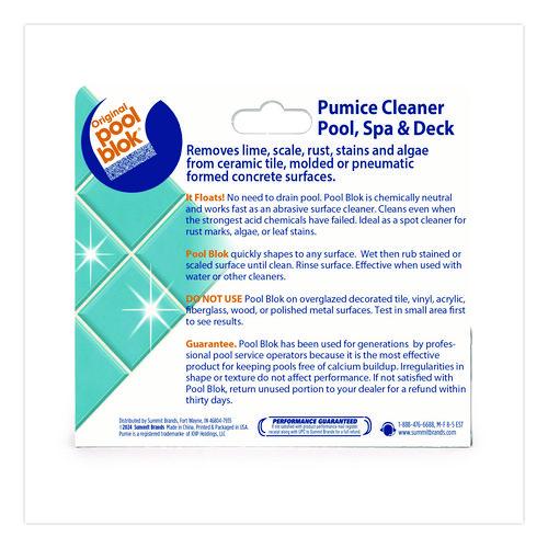 Image of Pumie® PB-80Q Tile and Concrete Cleaner, 6 x 1.5, Gray, 12/Carton