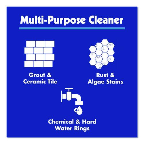 Image of Pumie® PB-80Q Tile and Concrete Cleaner, 6 x 1.5, Gray, 12/Carton