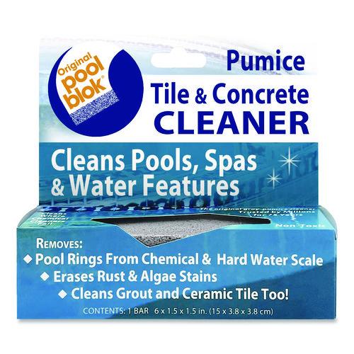 Image of Pumie® PB-80Q Tile and Concrete Cleaner, 6 x 1.5, Gray, 12/Carton