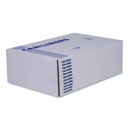 Image of Heritage Z6640VK R01 High-Density Waste Can Liners, 33 gal, 16 mic, 33 x 40, Black, Roll, 250/Carton