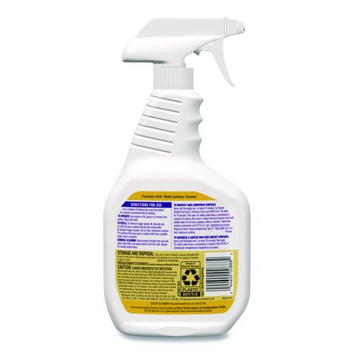 Image of Formula 409® 30954 Multi-Surface Cleaner, Lemon, 32 Oz Spray Bottle, 9/carton