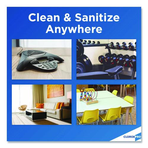 Image of Clorox® 31043 4-In-One Disinfectant And Sanitizer, Citrus, 14 Oz Aerosol Spray
