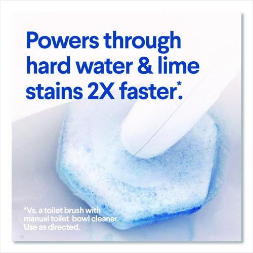 Image of Clorox® 31049 ToiletWand Toilet Cleaning Refills, Toilet Cleaning Scrubbing Pads, Blue/White, 20/Pack