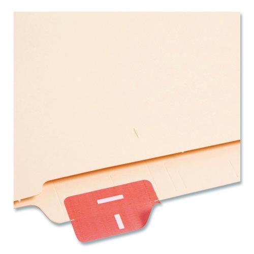 Image of Smead 67179 Alphaz Color-Coded Second Letter Alphabetical Labels, I, 1 X 1.63, Pink, 10/sheet, 10 Sheets/pack
