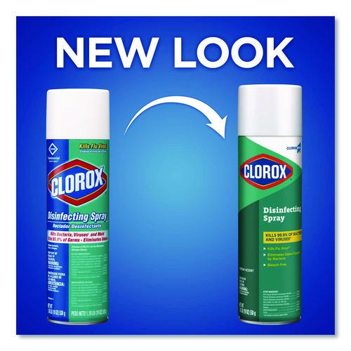 Image of Clorox® 38504 CloroxPro Disinfecting Spray, Fresh, 19 oz Aerosol Spray