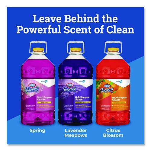 Image of CloroxÂ® CloroxPro Fraganzia Multi-Purpose Cleaner, Lavender Meadows Scent, 175 oz Bottle, 3/Carton