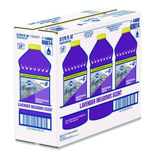Image of CloroxÂ® CloroxPro Fraganzia Multi-Purpose Cleaner, Lavender Meadows Scent, 175 oz Bottle, 3/Carton