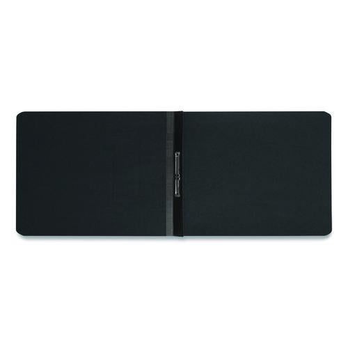Image of Smead 81125 Prong Fastener Premium Pressboard Report Cover, Two-Piece Prong Fastener, 2" Capacity,  8.5 x 11, Black/Black