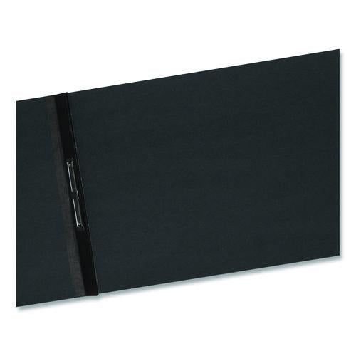 Image of Smead 81132 Prong Fastener Premium Pressboard Report Cover, Two-Piece Prong Fastener, 3" Capacity, 8.5 X 14, Black/black
