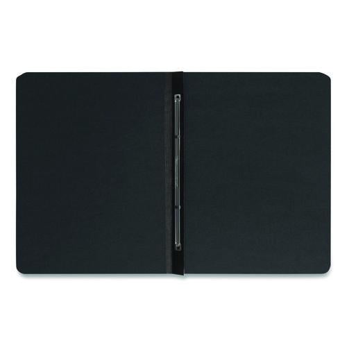 Image of Smead Prong Fastener Premium Pressboard Report Cover, Two-Piece Prong Fastener 3" Capacity, 8.5 X 11, Black/black