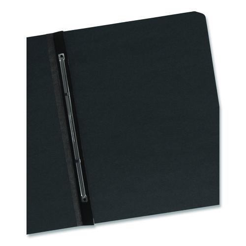 Image of Smead Prong Fastener Premium Pressboard Report Cover, Two-Piece Prong Fastener 3" Capacity, 8.5 X 11, Black/black