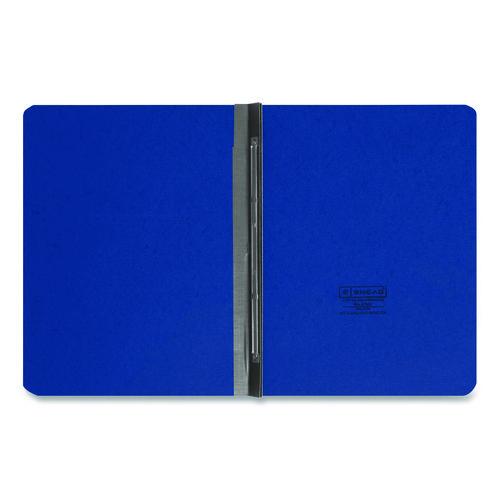 Image of Smead Prong Fastener Pressboard Report Cover, Two-Piece Prong Fastener, 3" Capacity, 8.5 X 11, Dark Blue/dark Blue
