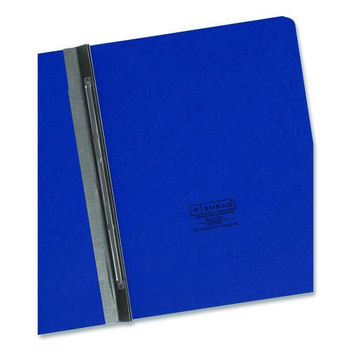 Image of Smead Prong Fastener Pressboard Report Cover, Two-Piece Prong Fastener, 3" Capacity, 8.5 X 11, Dark Blue/dark Blue