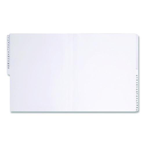 Image of Smead 89294 Deluxe Expandable Indexed Desk File/Sorter, 31 Dividers, Date Index, Letter Size, Dark Blue Cover