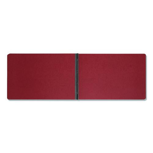 Image of Smead 81778 Prong Fastener Premium Pressboard Report Cover, Two-Piece Prong Fastener, 3" Capacity, 11 X 17, Red/red