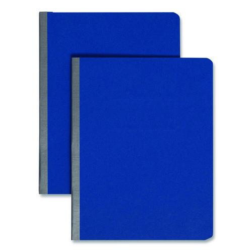 Image of Smead Prong Fastener Pressboard Report Cover, Two-Piece Prong Fastener, 3" Capacity, 8.5 X 11, Dark Blue/dark Blue