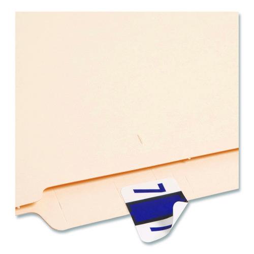 Image of Smead 67377 Numerical End Tab File Folder Labels, 7, 1 X 1.25, White, 500/roll