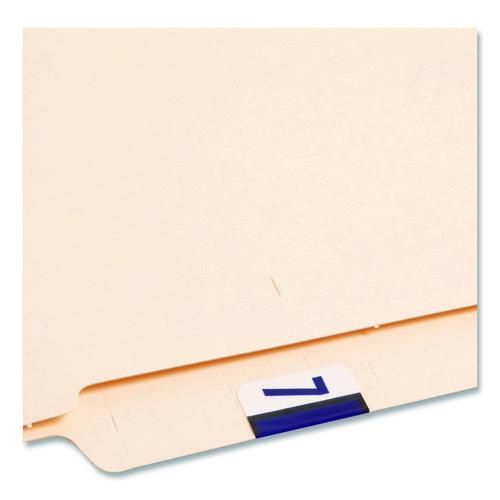 Image of Smead 67377 Numerical End Tab File Folder Labels, 7, 1 X 1.25, White, 500/roll