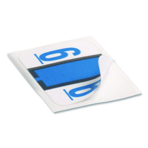 Image of Smead 67376 Numerical End Tab File Folder Labels, 6, 1 X 1.25, White, 500/roll