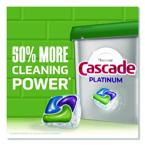 Image of Cascade® 80797181 ActionPacs, Fresh Scent, 31.8 oz, 59 Pacs/Tub, 3 Tubs/Carton