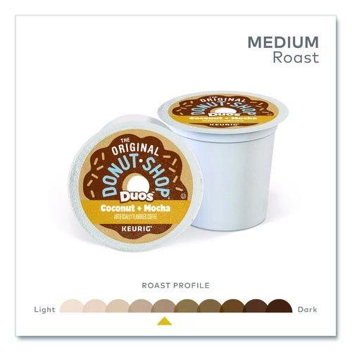 Image of The Original Donut Shop® 5000361500 Coconut Mocha K-Cups, 24/box