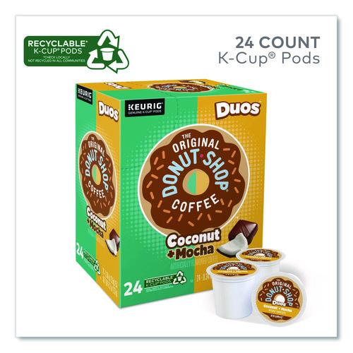 Image of The Original Donut Shop® 5000361500 Coconut Mocha K-Cups, 24/box