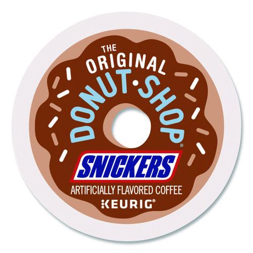 Image of The Original Donut Shop® 5000367239 SNICKERS Flavored Coffee K-Cups, 24/Box