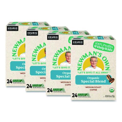 Image of Newman's Own® Organics 5000373975 Special Blend Coffee K-Cups, 96/Carton