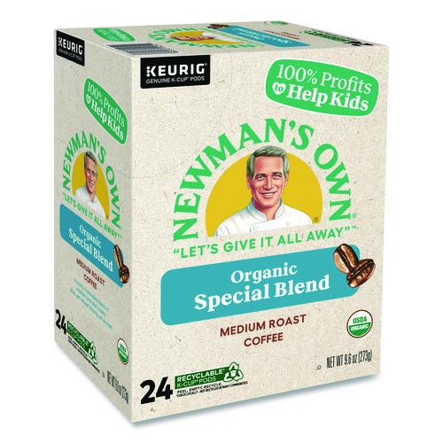 Image of Newman's Own® Organics 5000373975 Special Blend Coffee K-Cups, 96/Carton
