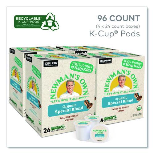Image of Newman's Own® Organics 5000373975 Special Blend Coffee K-Cups, 96/Carton