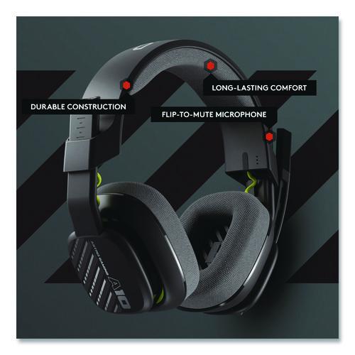 Image of Logitech® 939-002045 Astro 10 Gen 2 Over-the Ear Gaming Headset with Mic for XBOX, Black
